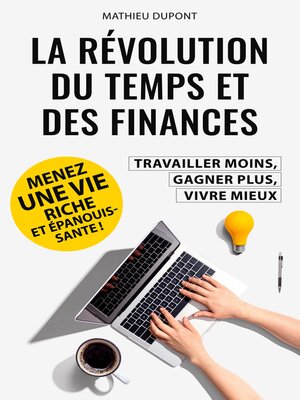 cover image of La révolution du temps et des finances